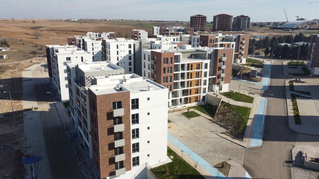 TOKİ Tekirdağ Çorlu 515 Konut, 20 Dükkan ve 1 Cami Projesi