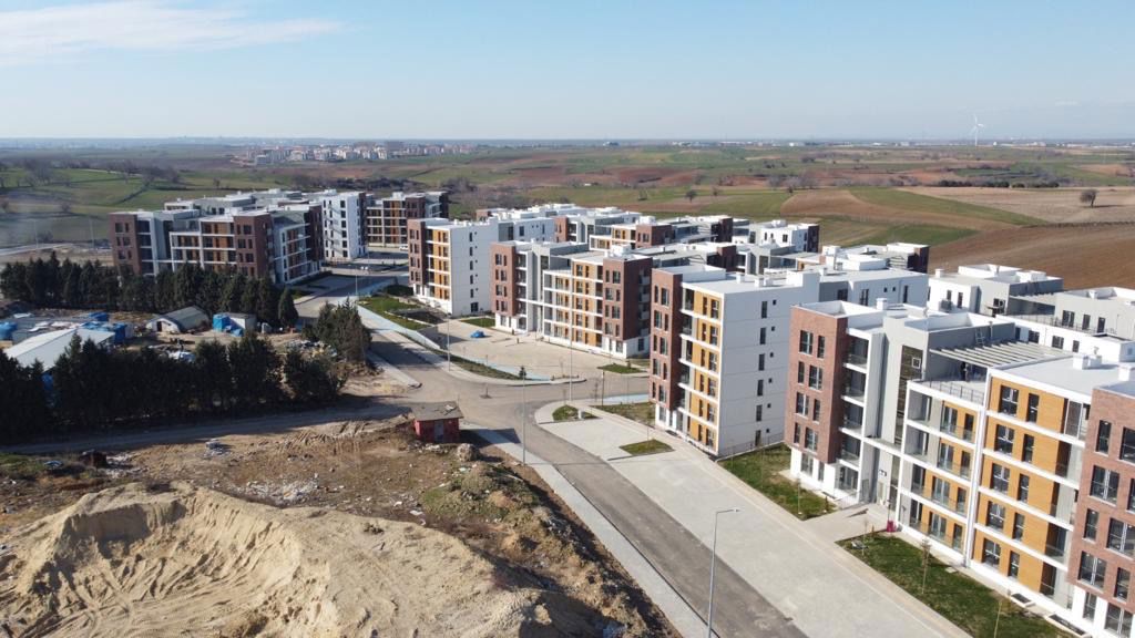 TOKİ Tekirdağ Çorlu 515 Konut, 20 Dükkan ve 1 Cami Projesi