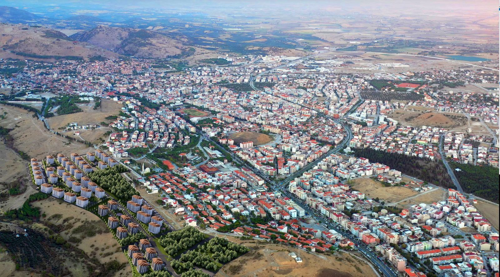 İzmir Bergama Zafer Mahallesi TOKİ 996 Konut ve Ticaret Merkezi ile Menemen Cami Tamamlama Projesi - Bergama/İzmir - Boylu Enerji Yapı A.Ş.