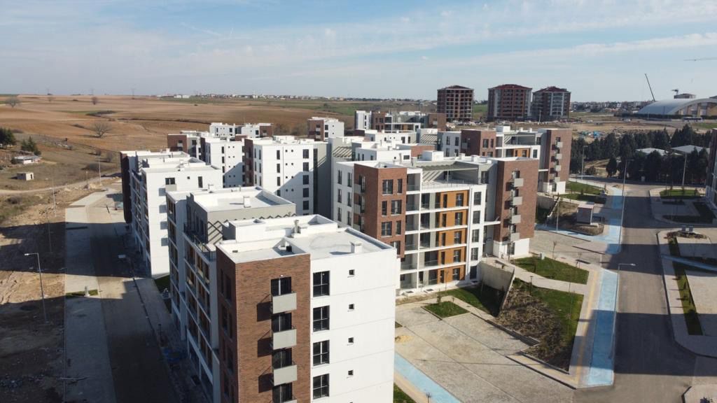 TOKİ Tekirdağ Çorlu 515 Konut, 20 Dükkan ve 1 Cami Projesi