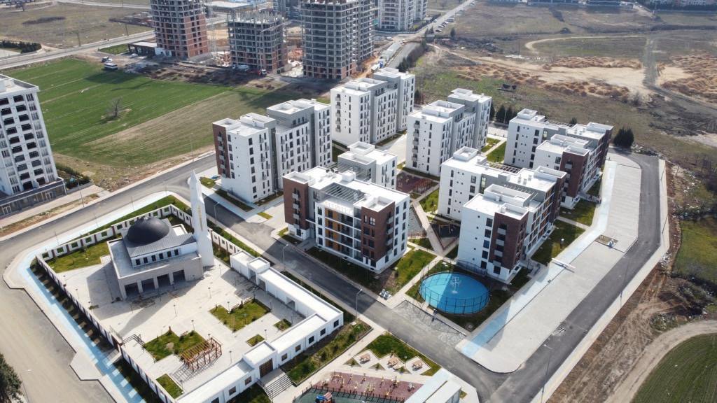 TOKİ Tekirdağ Çorlu 515 Konut, 20 Dükkan ve 1 Cami Projesi - Boylu Enerji Yapı A.Ş. Proje Galerisi