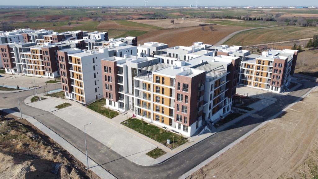 TOKİ Tekirdağ Çorlu 515 Konut, 20 Dükkan ve 1 Cami Projesi - Boylu Enerji Yapı A.Ş. Proje Galerisi