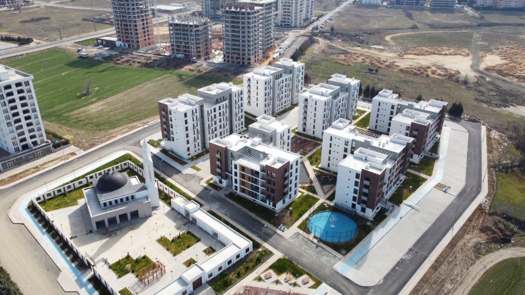 TOKİ Tekirdağ Çorlu 515 Konut, 20 Dükkan ve 1 Cami Projesi - Boylu Enerji Yapı A.Ş. Proje Galerisi