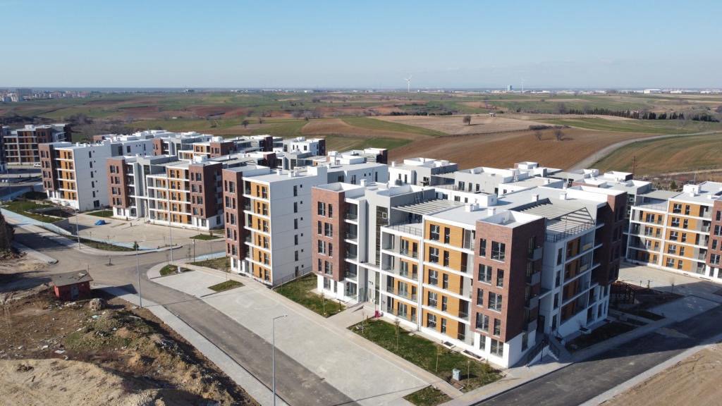 TOKİ Tekirdağ Çorlu 515 Konut, 20 Dükkan ve 1 Cami Projesi - Boylu Enerji Yapı A.Ş. Proje Galerisi